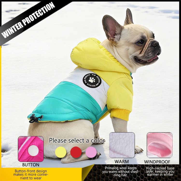 Cross-Border Popular Pet Clothes Autumn and Winter down Jacket for Medium and Large Dogs and Cats Warm Coat Jacket Puppy Clothes Cross-Border Popular Pet Clothes Autumn and Winter down Jacket for Medium and Large Dogs and Cats Warm Coat Jacket Puppy Clothes