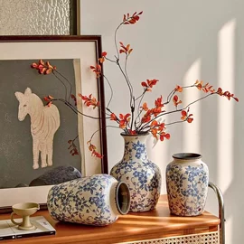 装饰花瓶;陶瓷工艺品;装饰果盘