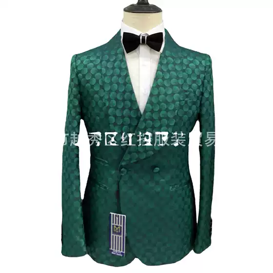 Men's 2022 New Summer Two-Piece Suit Set Formal Wear from Guangzhou Yuexiu District Hongkong Clothing Trading Co.