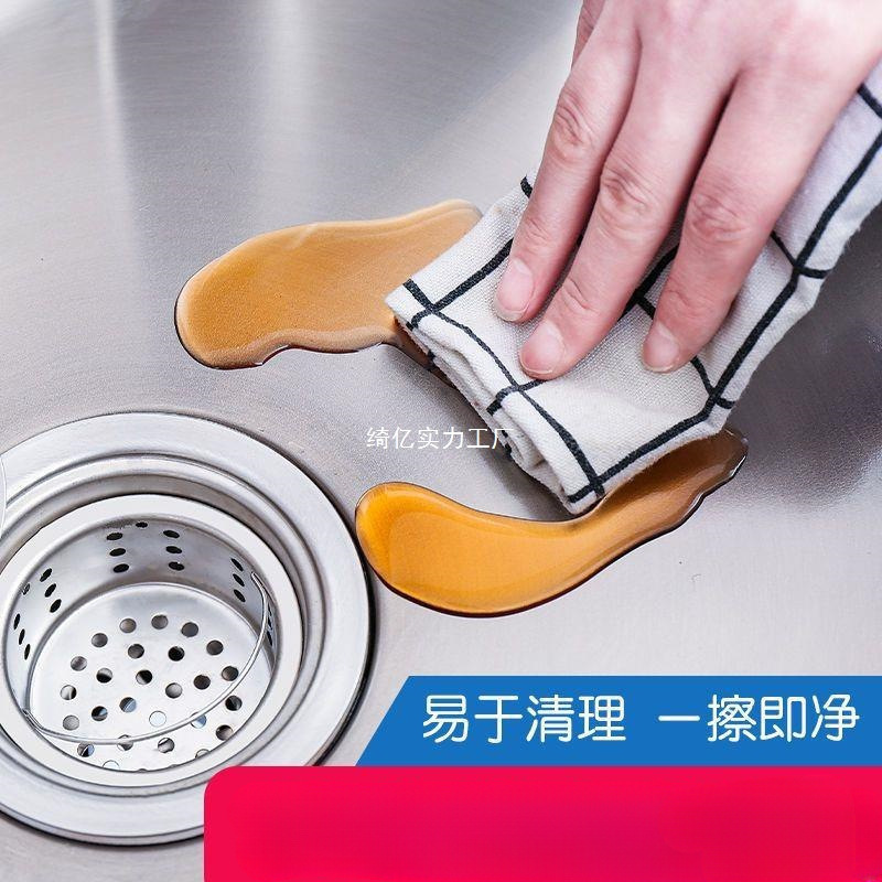 シンプルなステンレス製シンク、ブラケットプラットフォーム付き、シンク、シングルシンク、フロアシェルフ、操作台、キッチンシンク|undefined