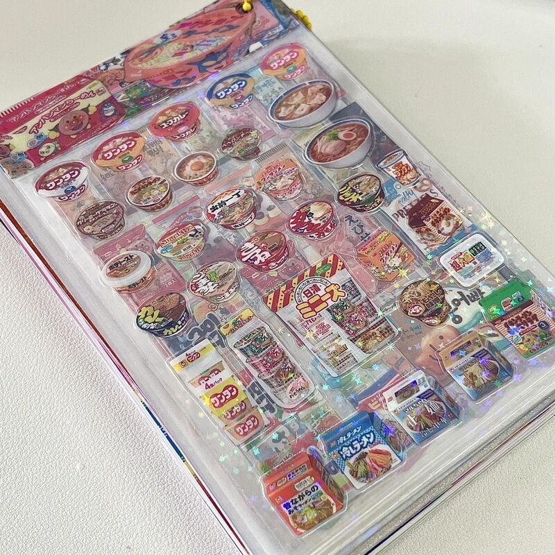 100枚の重複しない可愛い古風カットアウト漫画ステッカー、自由に使えるレーザー星型透明手帳用素材、お手頃価格|undefined