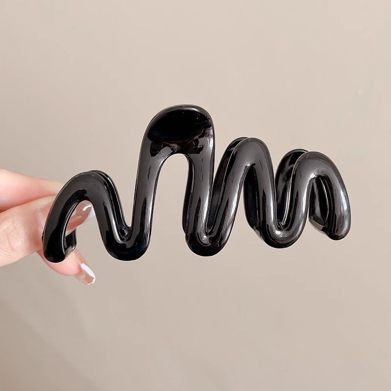 Meilad peludo clip de agarre para mujeres de alta sensibilidad más agujeros de agarre para el cabello clip de pesca clip de cabeza posterior