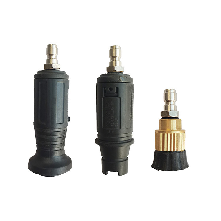 跨境高压洗车喷枪高压型鸭嘴清洗机枪头旋转可调节扇形水枪单喷嘴