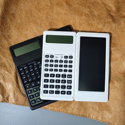 Función de calculadora científica multi-funcional tablero de escritura notas de aprendizaje mudo portátil auxiliar niños negocios