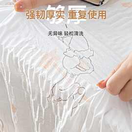 行李箱防尘罩万能全包一次性无纺布旅行拉杆箱收纳保护套防雨护罩