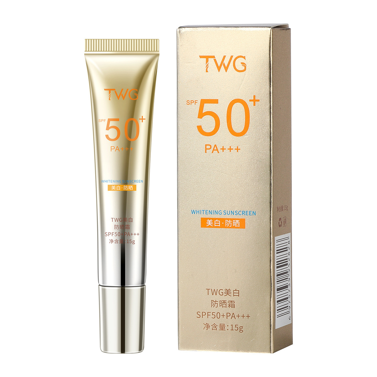 TWG Brightening sun protection cream, SPF50, UF-protection 4