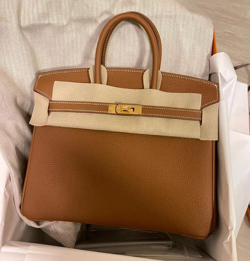 Hilo de cera hecho a mano costura interior bolsa de platino patrón de lychee Togo bolso de mujer de cuero de becerro de gran capacidad 25/30 bolso