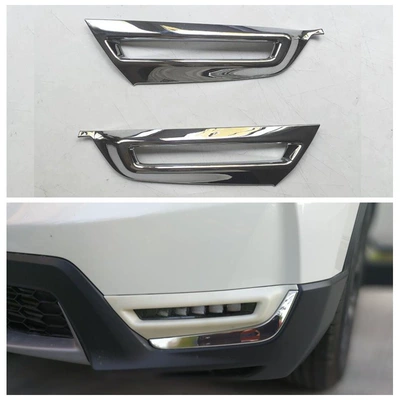fog lamp cover decoration, Şüşə kənarı xromları/moldingləri - electroplating-four-wheel-drive-version-of-front-fog-lampshade2y
