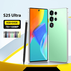 新しいクロスボーダー携帯電話 s25ultra 海外版真の 4g4 + 64G ハイエンド 7.3inch スマートフォンオゾン外国貿易