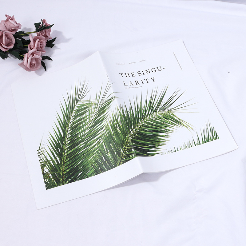 Photography English Magazine Food Photography Background Cloth ins Style Decoration Pose Card Photography Props Ornaments