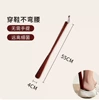 Lotus wood straight handle model-55CM solid wood-flat head model