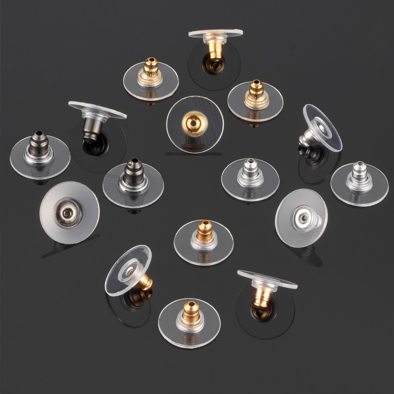 Hot Selling Simple Film Bullet Plug DIY Handmade Suction Cup Ear Plug Accessories Bullet Ear Stud Ear Plug Jewelry Accessories