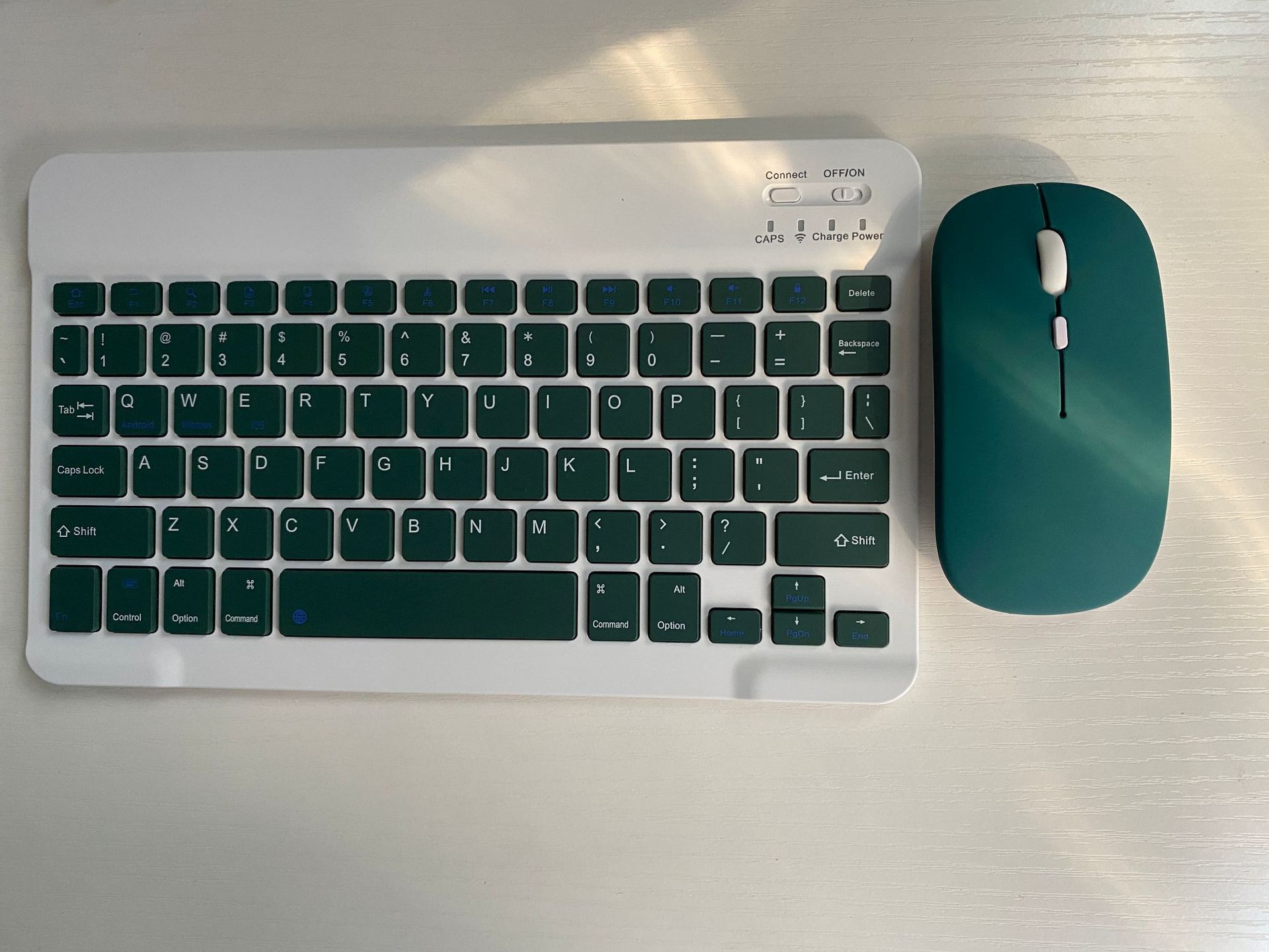 10inch 다크 나이트 그린 + 2.4G 컬러 매칭 듀얼 모드 마우스