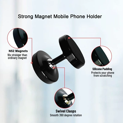 Holder for Car Navigation, Double-Sided Car phone holder