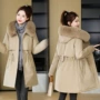 新款冬季中长款韩版棉服