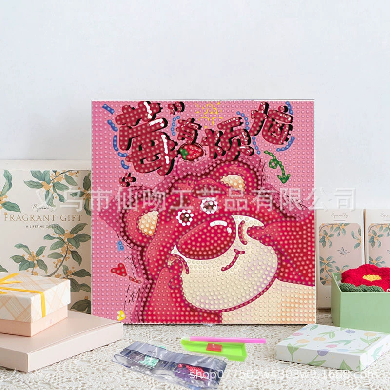 Алмазная мозаика 20×20 см, детская анимационная панно, полная выкладка, новый стиль, ручная работа DIY, декор для гостиной