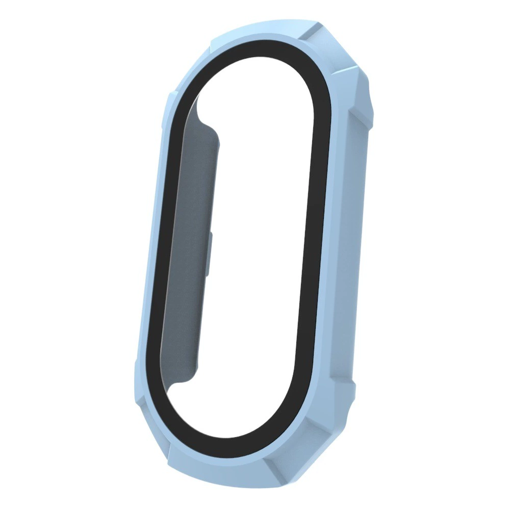 Подходит для Xiaomi Mi Band 10, защитный чехол, умные часы, закаленная пленка поколения MI9/8/7/6, + встроенный защитный чехол для ПК