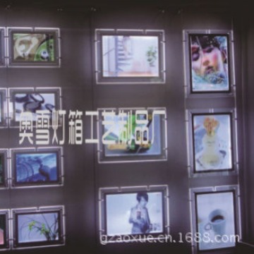 生产直销 吊式双面水晶LED灯箱 led灯箱可定