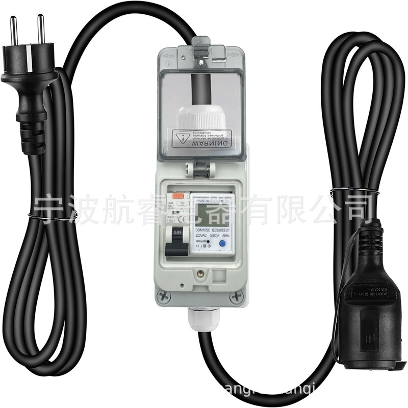 European Standard 220V-250V Charging Station Adapter for New Energy Vehicles, Rvs, Electric Cars, and Electric Motorcycles with Charging Counter