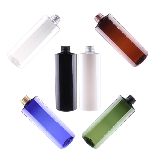 500ml flat shoulder, round shoulder, long neck PET bottle, hydrosol bottle, shampoo and shower gel repackaged empty bottle, hair care and moisturizing spray bottle