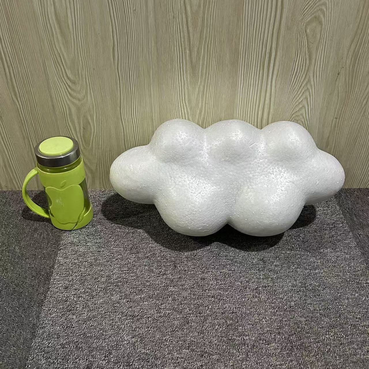 Oso de espuma directo de fábrica blanco DIY material de arreglo floral hecho a mano Día de San Valentín Rosa oso con juguete