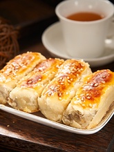 宫廷糕点铺葱油酥饼四川特产成都文殊院老号传统手工老式点心