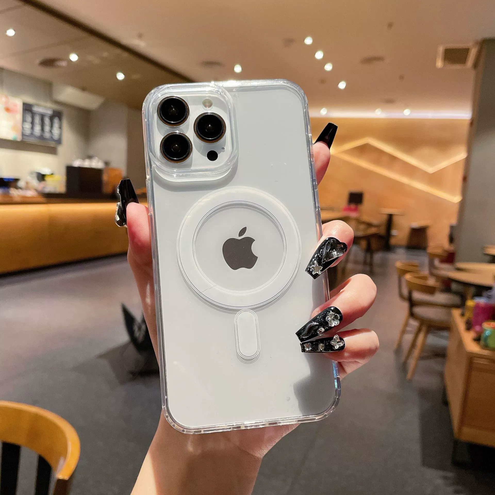 Apple, совместимый акриловый чехол для телефона, iPhone 15 Pro Max, защита от падения