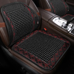 厂家批发2025新款夏季汽车坐垫单垫跨境木珠腰靠产地货源批发加工