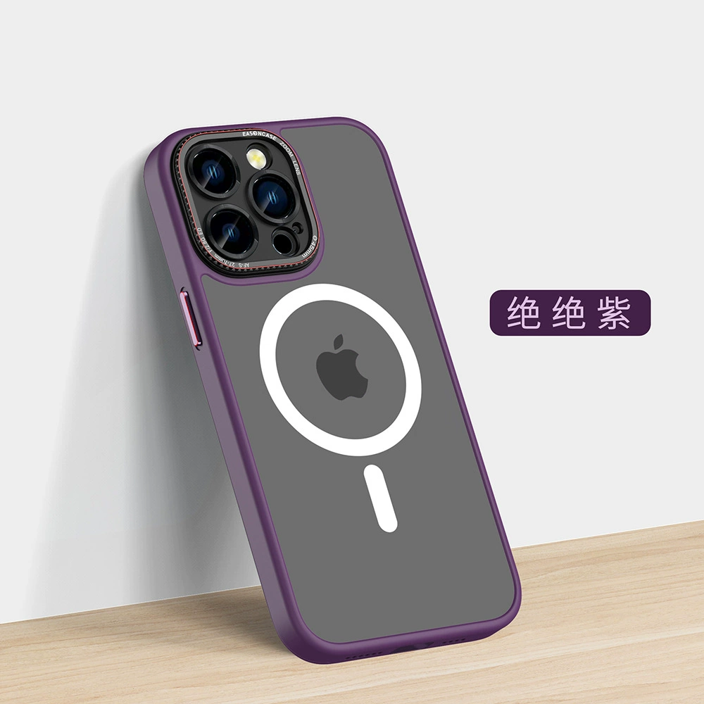 Apple, совместимый чехол для iPhone 14, прозрачный чехол, матовая защитная оболочка, простой и элегантный дизайн, 14promax, iPhone, защита от падений