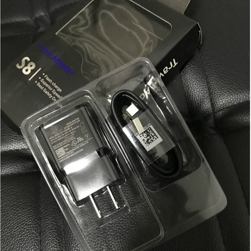 S8 быстрая зарядка подходит для S6/S8/S9/10 быстрая зарядка, голова QC3.0, европейские и американские вилки