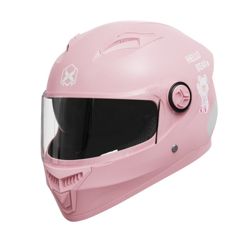 Nuevo casco de motocicleta con certificación 3C estándar nacional para damas Four Seasons General Electric Vehicle para hombres Casco de seguridad para ciclismo cálido en invierno