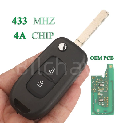 Car Keys car folding remote key with - 2-key-va2-remote-control