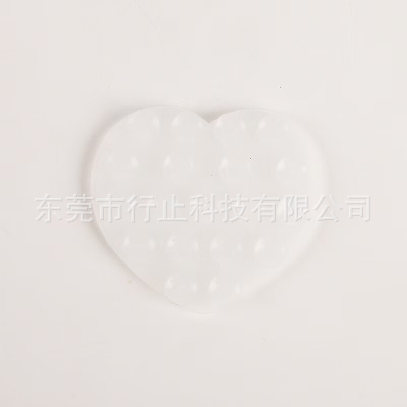 现货爱心双面硅胶吸盘手机自粘牢固多功能手机支架车载固定器跨境|undefined