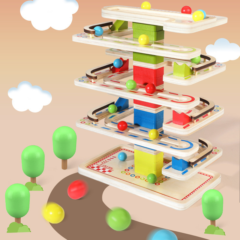Juegos de bola de órbita juguetes de puzzle para niños jardín de infantes estudiantes de entrenamiento de concentración laberinto ayuda didáctica divertida