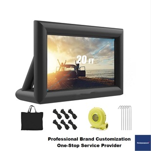 Cross-Border Large Inflatable Projection Screen Mobile Portable Movie Screen Fast Inflatable Outdoor Inflatable Model