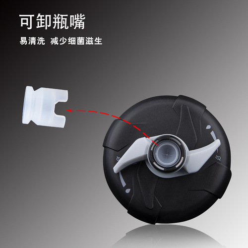 Bolany Mountain Bike Sports Water Bottle Outdoor Squeeze Water Cup Double-layer Ice-Preserving Cycling Water Bottle PP5