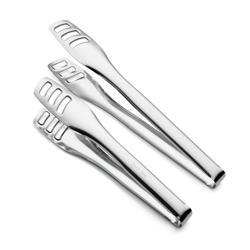 Clip de alimentos de acero inoxidable 304 grueso clip de barbacoa anti-clip de buffet multifuncional clip de pan de barbacoa