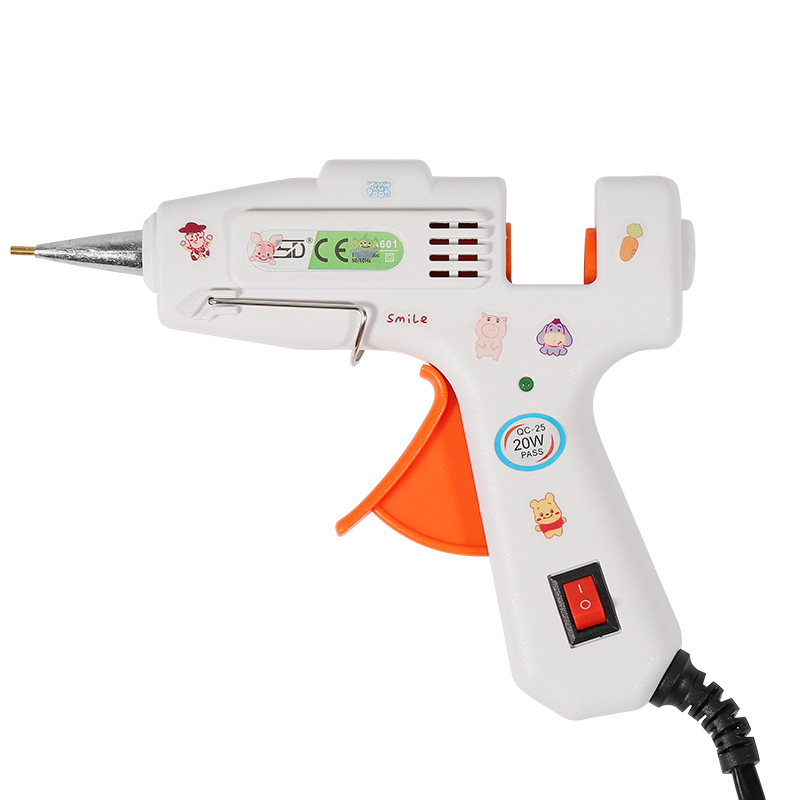 Pistola de silicona caliente Saide, temperatura constante, ideal para manualidades