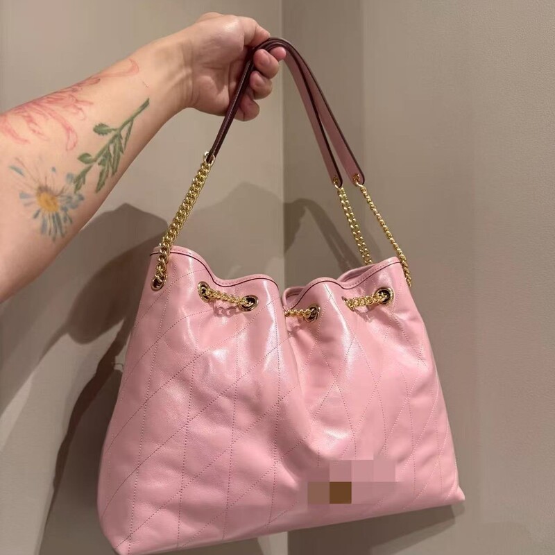 Koucoco's 25-Year Cross-Border New Garbage Bag Style Evelyn Single-Shoulder Underarm Bag with Chain, Small Chanel-Style Handbag for Women