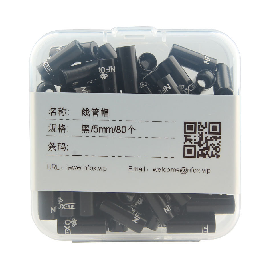 5mm negro 80 piezas/caja