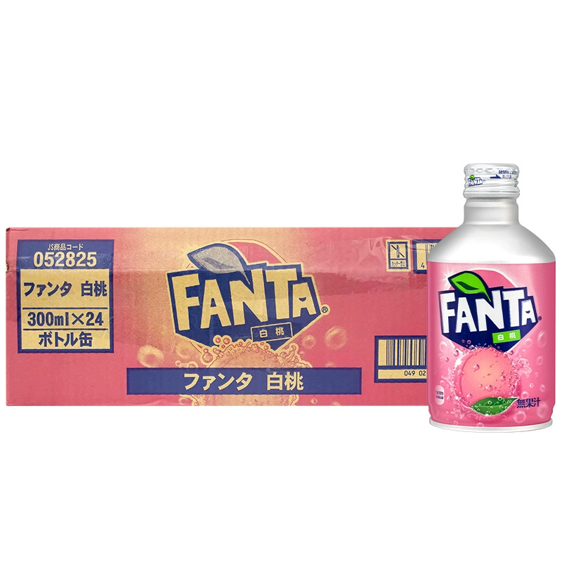 Газированный напиток (Fanta Coca-Cola) 300 мл, импортный алюминиевый флакон — ассорти