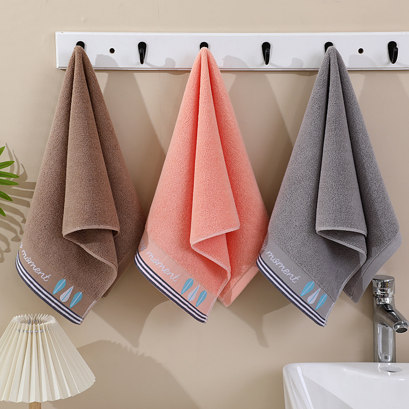 Cotton feather towel 110g 32 thick soft absorbent lint wash towel hand gift towel