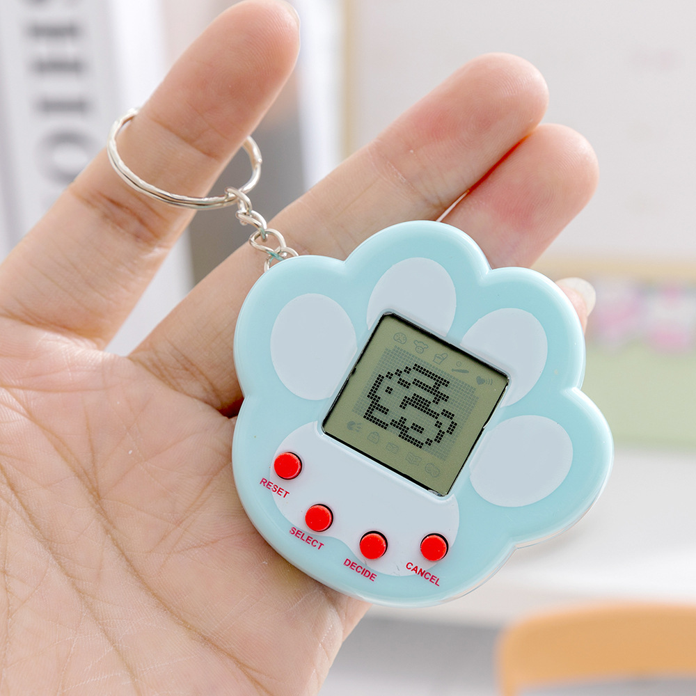 Consola de Mascota Electrónica Portátil de ABS con Alimentación Virtual para Llavero image 36