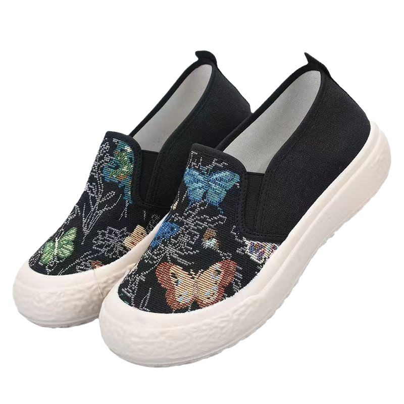 Zapatos de verano de papá zapatos de mujer 2023 nuevos zapatos de primavera y otoño calcetines para correr zapatos de moda versátiles