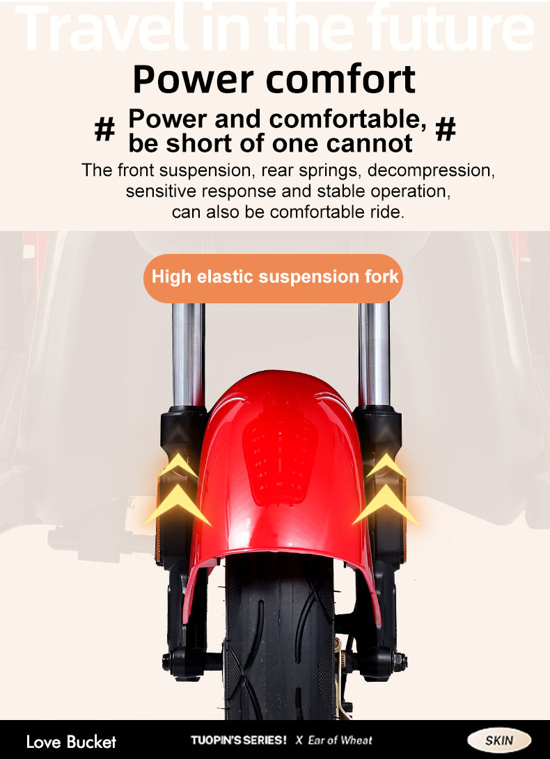 Long-Range Mobility Scooter Electric Tricycle