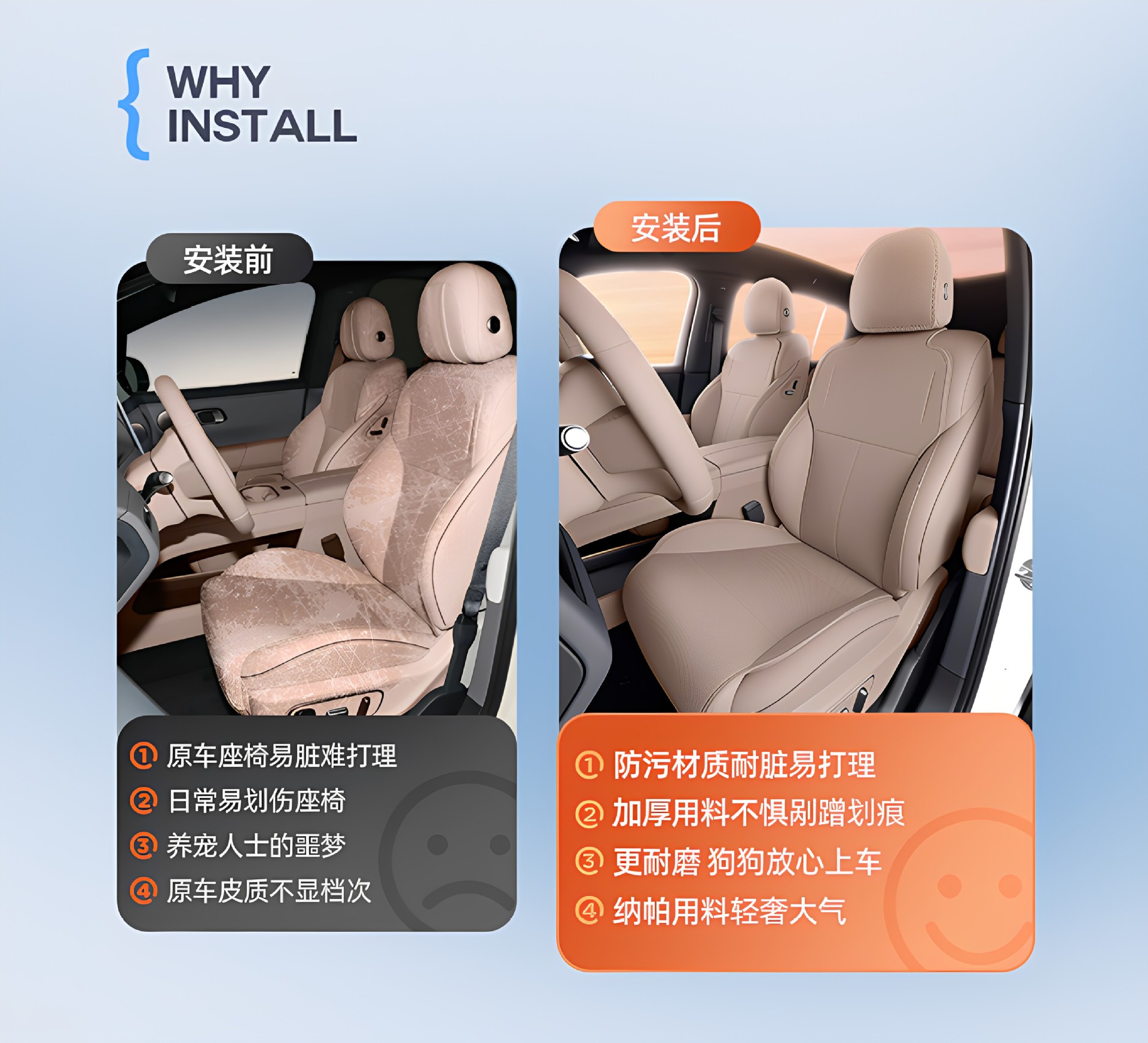 Suitable for Ideal L6 seat cushion, universal for all seasons, 26 models, ventilated and breathable car seat cover modification accessories