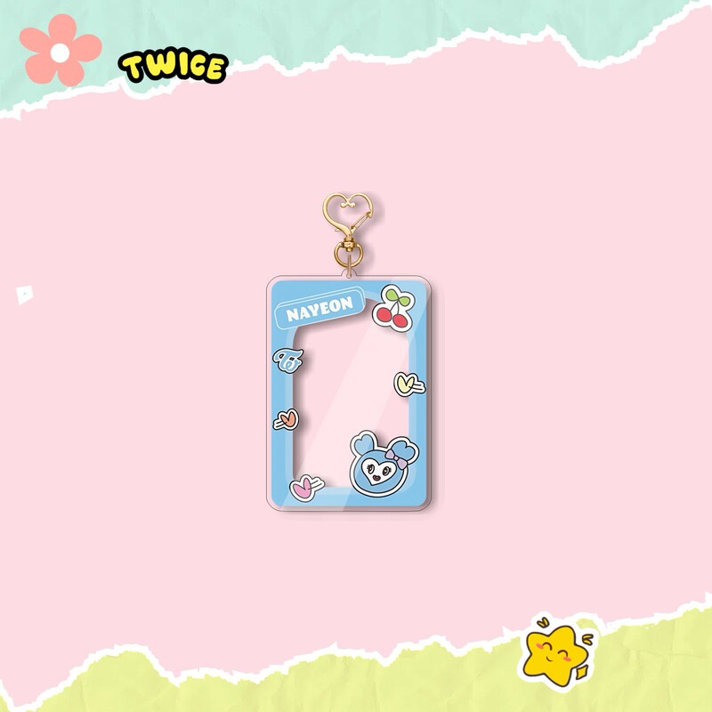 TWICE アクリルキーホルダー 新しいウサギガスガールグループカードキーホルダーフォトフレームペンダントスターパーソナル|undefined