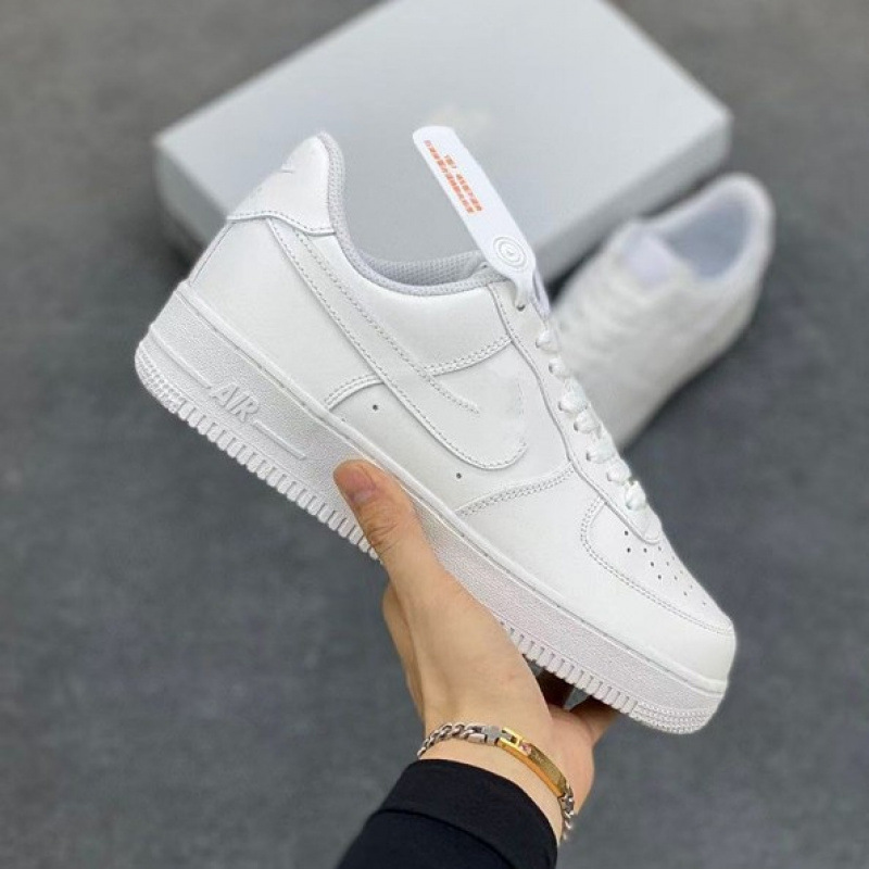 Putian Trendy Shoes Air Force One Pure White Versatile Classic Men's and Women's Sneakers Couple Casual Shoes Cross-Border Department Store Direct Supply