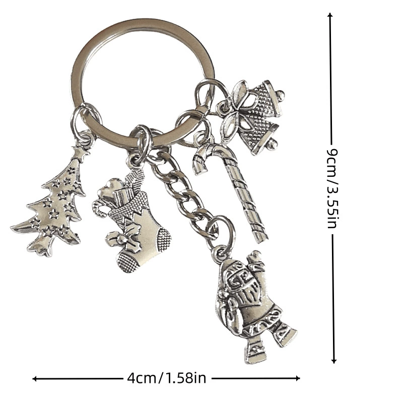 Metal pendant, keychain, socks, small bell