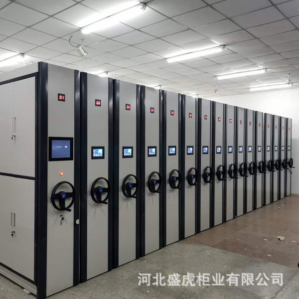 Hand -shaped large -capacity dense cabinet financial documents…
